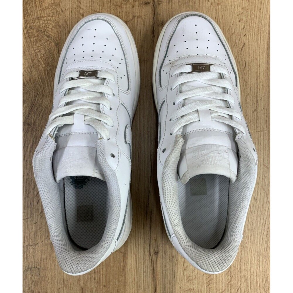 Nike Air Force 1 Low Athletic Sneakers Shoes Boys Size 7Y White DH2920-111 - Picture 12 of 16
